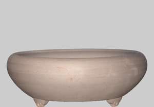 Pots rond grès clair 22